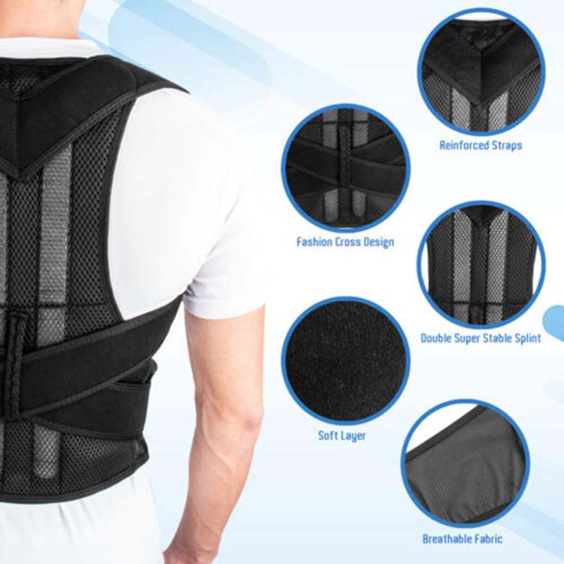 Adjustable Posture Corrector Back Brace Belt