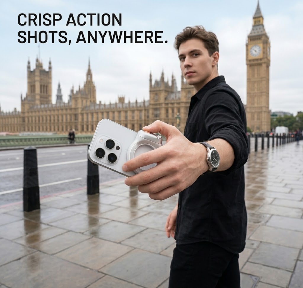 Fun Shot Magnetic Grip with Bluetooth remote