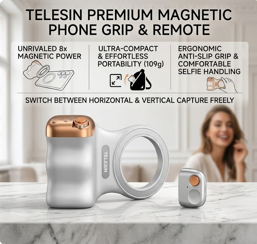 Fun Shot Magnetic Grip with Bluetooth remote